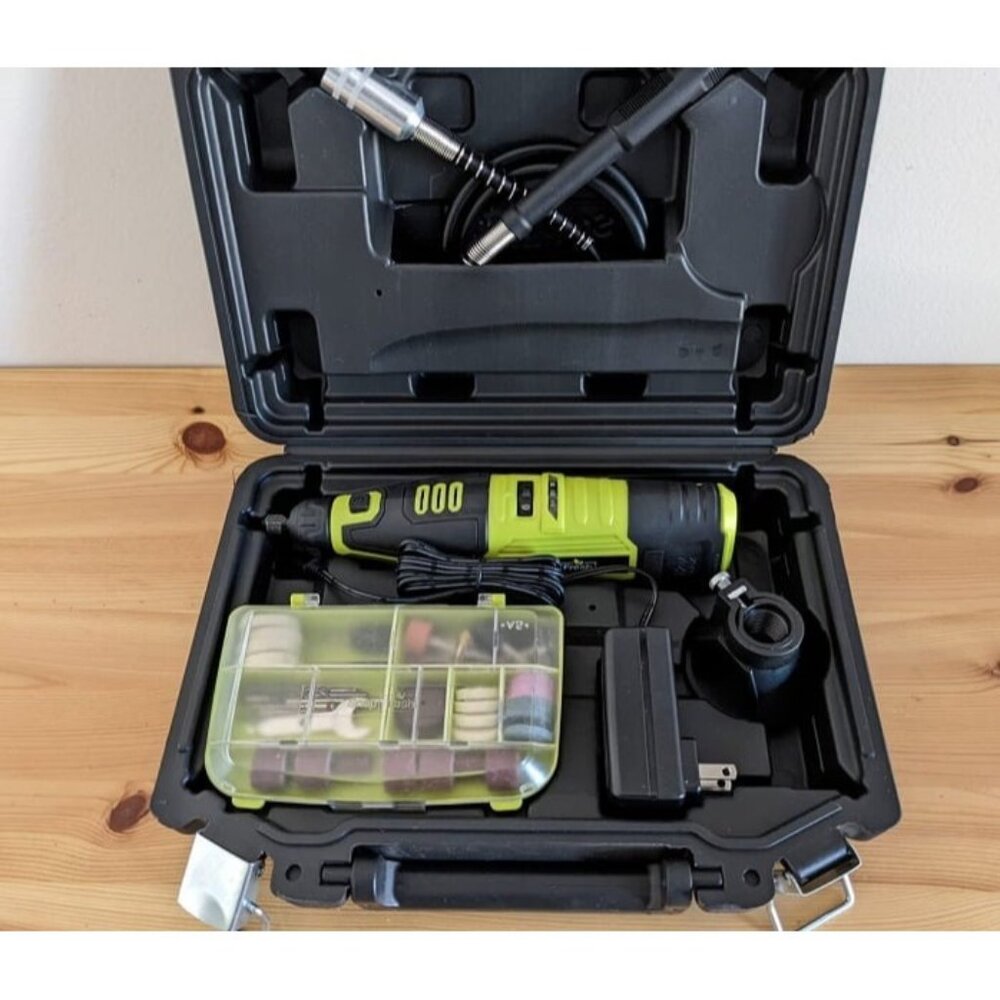 New 12V Cordless Rotary Tool，7-speed Rotary Tool Kit W/80+accessories-Flex Shaft